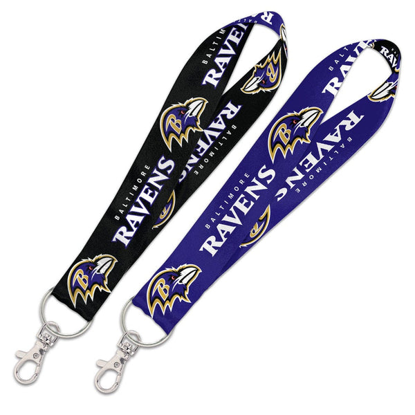 Baltimore Ravens Lanyard Key Strap 1"
