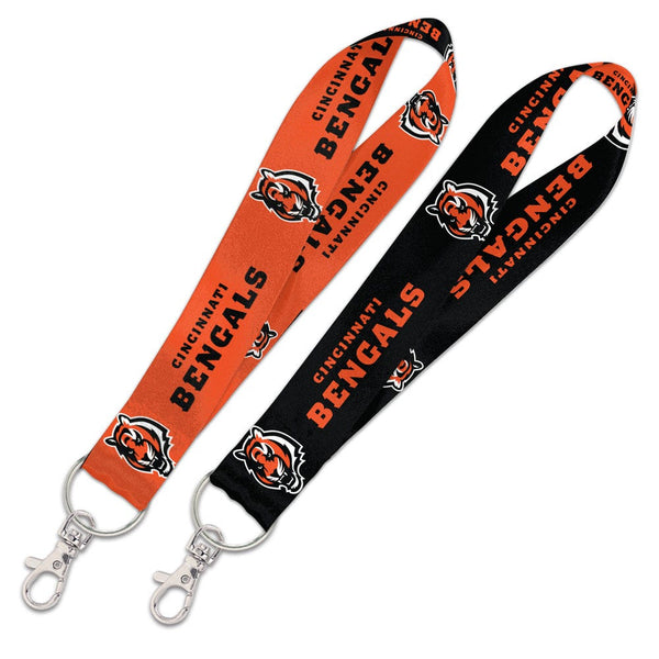 Cincinnati Bengals Lanyard Key Strap 1"
