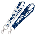 Dallas Cowboys Lanyard Key Strap 1"