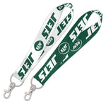 New York Jets Lanyard Key Strap 1"