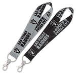 Las Vegas Raiders Lanyard Key Strap 1"