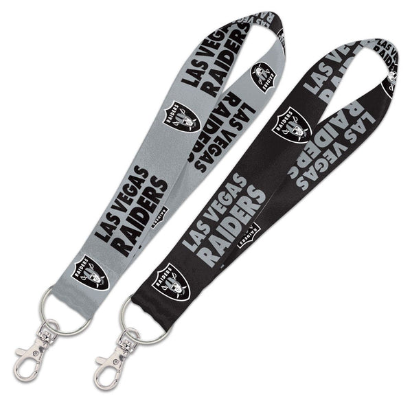 Las Vegas Raiders Lanyard Key Strap 1"