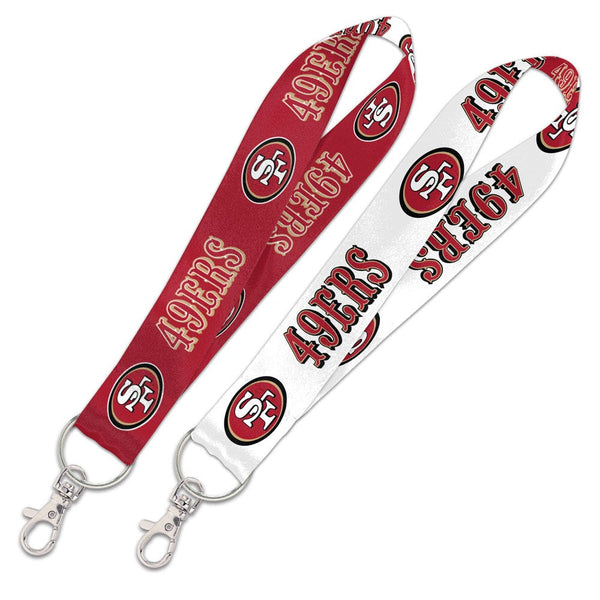 San Francisco 49ers Lanyard Key Strap 1"
