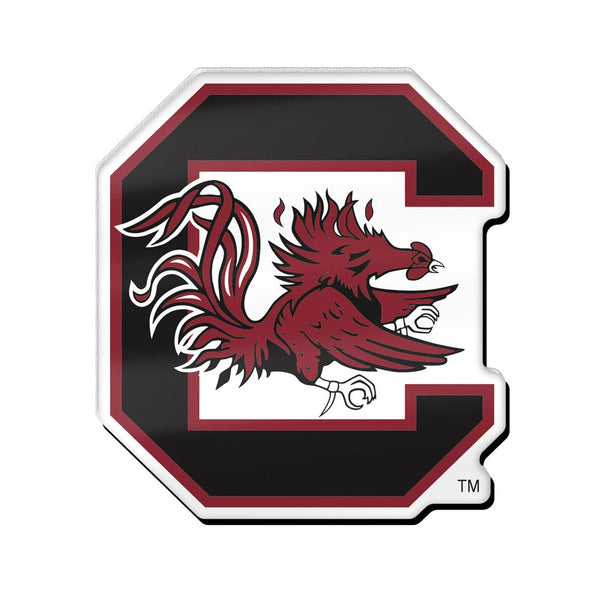 South Carolina Gamecocks Acrylic Pin Jewelry Card