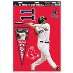 Boston Red Sox PLAYERS CHOICE DIAMOND CLUB(R) Multi-Use Decal 11" x 17" Rafael Devers