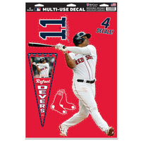 Boston Red Sox PLAYERS CHOICE DIAMOND CLUB(R) Multi-Use Decal 11" x 17" Rafael Devers