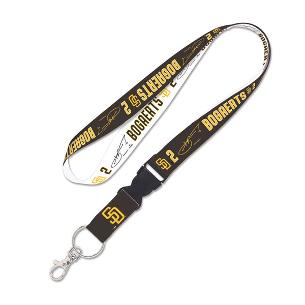 San Diego Padres Lanyard w/detachable buckle 1" Xander Bogaerts