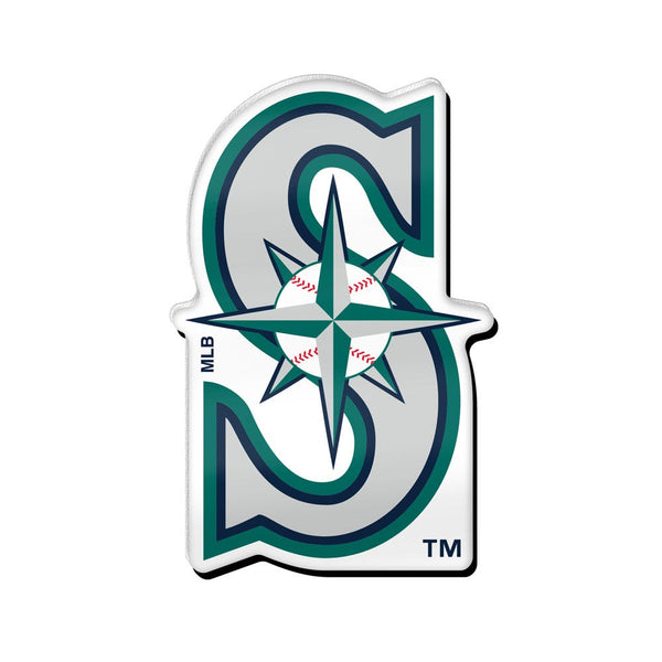 Seattle Mariners Acrylic Pin Jewelry Card
