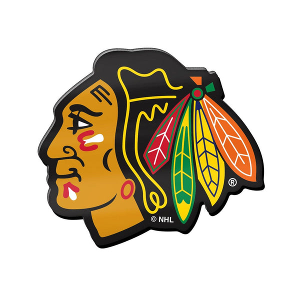 Chicago Blackhawks Acrylic Pin Jewelry Card
