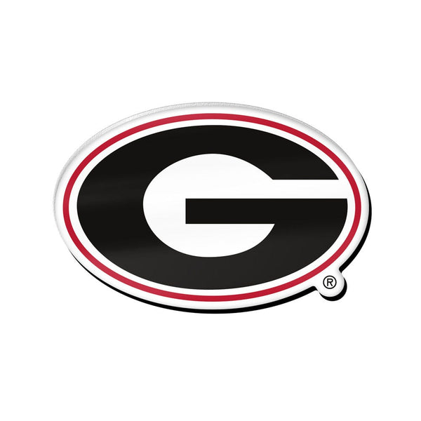 Georgia Bulldogs Acrylic Pin Jewelry Card