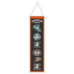 Anaheim Ducks Wool Banner 8" x 32"