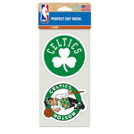Boston Celtics Perfect Cut Decal set of two 4"x4"