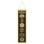 Boston Bruins Wool Banner 8" x 32"