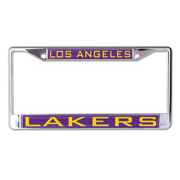 Los Angeles Lakers Lic Plt Frame S/L Printed