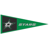 Dallas Stars Wool Pennant 13" x 32"