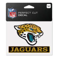 Jacksonville Jaguars Perfect Cut Color Decal 4.5" x 5.75"