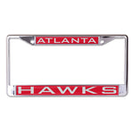 Atlanta Hawks Lic Plt Frame S/L Printed