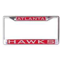 Atlanta Hawks Lic Plt Frame S/L Printed