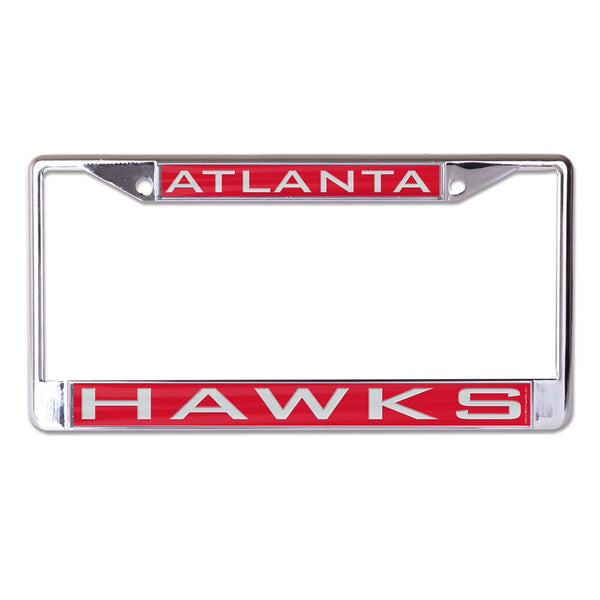 Atlanta Hawks Lic Plt Frame S/L Printed