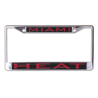 Miami Heat Lic Plt Frame S/L Printed