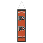 Philadelphia Flyers Wool Banner 8" x 32"