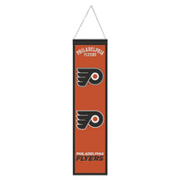 Philadelphia Flyers Wool Banner 8" x 32"