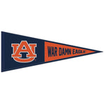 Wholesale-Auburn Tigers SLOGAN Wool Pennant 13" x 32"