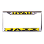 Utah Jazz Lic Plt Frame S/L Printed