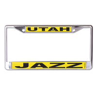 Utah Jazz Lic Plt Frame S/L Printed