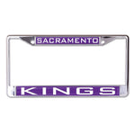 Sacramento Kings Lic Plt Frame S/L Printed