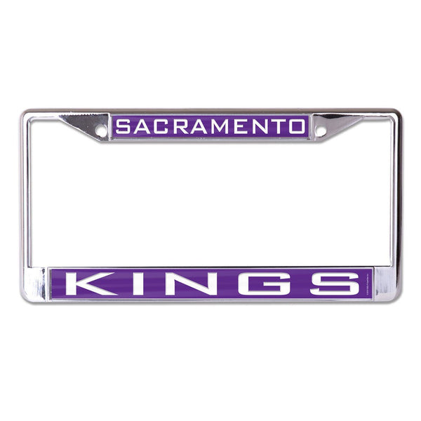 Sacramento Kings Lic Plt Frame S/L Printed