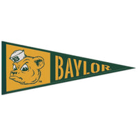 Wholesale-Baylor Bears /College Vault RETRO Wool Pennant 13" x 32"