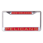 New Orleans Pelicans Lic Plt Frame S/L Printed