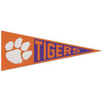 Wholesale-Clemson Tigers Wool Pennant 13" x 32"