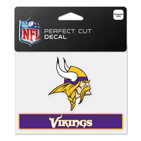 Minnesota Vikings Perfect Cut Color Decal 4.5" x 5.75"