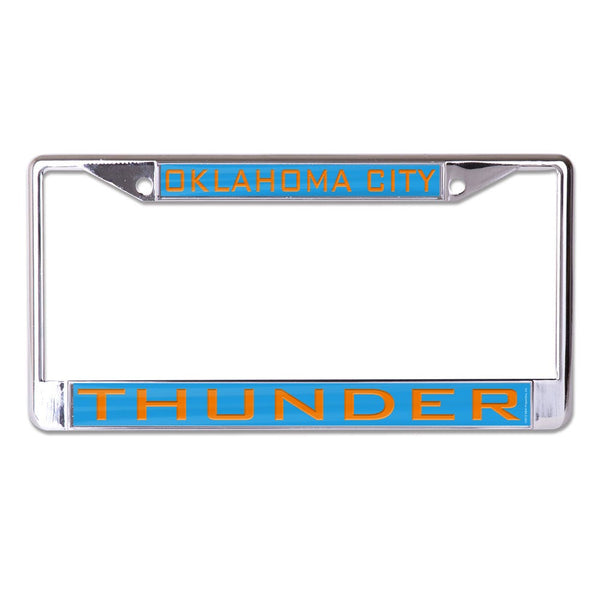 Oklahoma City Thunder Lic Plt Frame S/L Printed