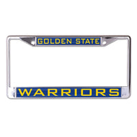 Golden State Warriors Lic Plt Frame S/L Printed