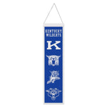 Wholesale-Kentucky Wildcats Evolution Wool Banner 8" x 32"