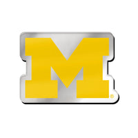 Michigan Wolverines Acrylic Pin Jewelry Card