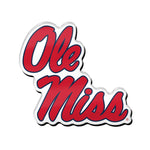 Ole Miss Rebels Acrylic Pin Jewelry Card