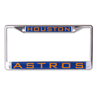 Houston Astros Lic Plt Frame S/L Printed