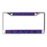 Atlanta Braves Lic Plt Frame S/L Printed