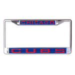 Chicago Cubs Lic Plt Frame S/L Printed