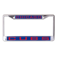 Chicago Cubs Lic Plt Frame S/L Printed