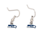 Seattle Seahawks Earrings Jewelry Card