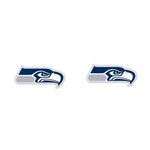 Seattle Seahawks Earrings Jewelry Card