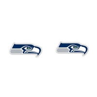 Seattle Seahawks Earrings Jewelry Card