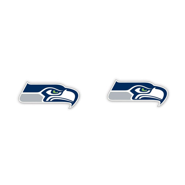 Seattle Seahawks Earrings Jewelry Card