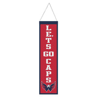 Washington Capitals Wool Banner 8" x 32"