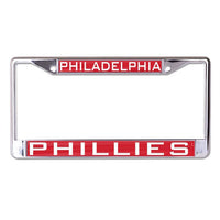Philadelphia Phillies Lic Plt Frame S/L Printed